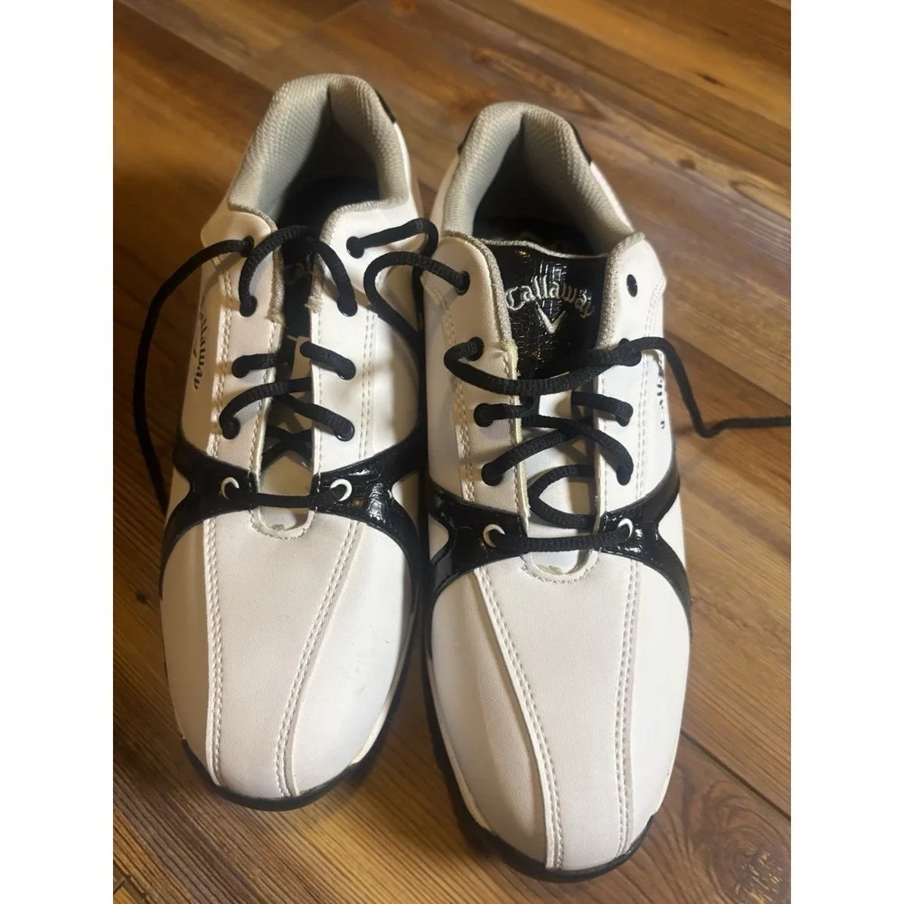 Callaway womens Golf Shoes Size 8 W479-12 White And Black NEW